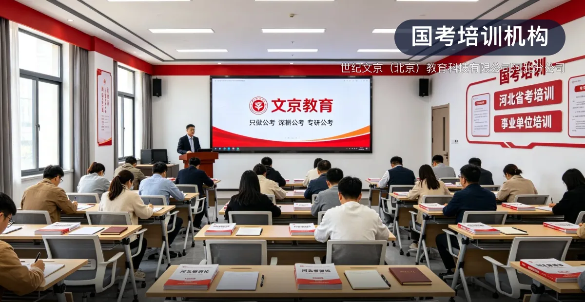 国考培训机构 · 世纪文京(北京)教育科技有限公司河北分公司官方服务认证