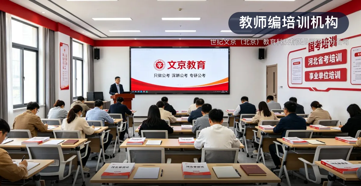 教师编培训机构 · 世纪文京(北京)教育科技有限公司河北分公司官方服务认证